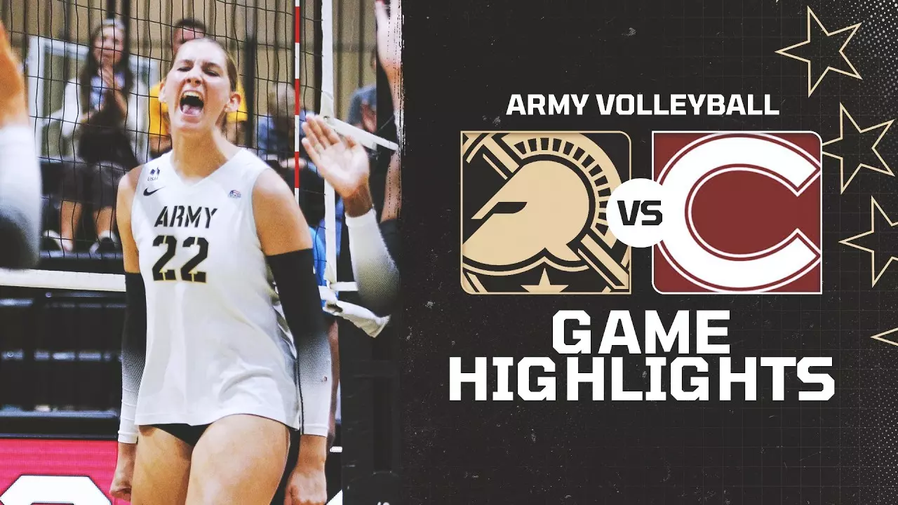 Thumbnail for Army vs. Colgate Volleyball Game Highlights