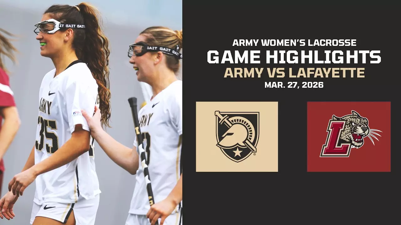 Thumbnail for Army vs. Lafayette Women's Lacrosse Game Highlights