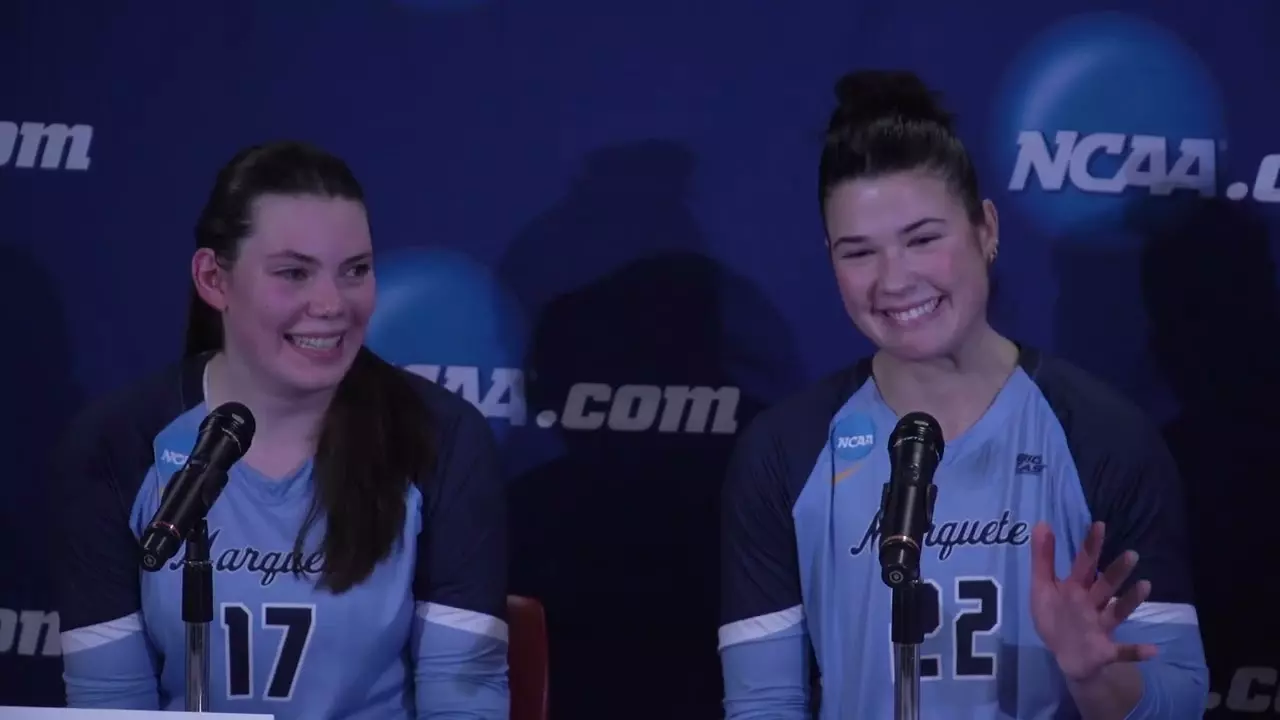 Image related to NCAA 1st Round Postgame: Tom Mendoza, Natalie Ring, Hattie Bray