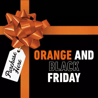 orange and black friday rectangle