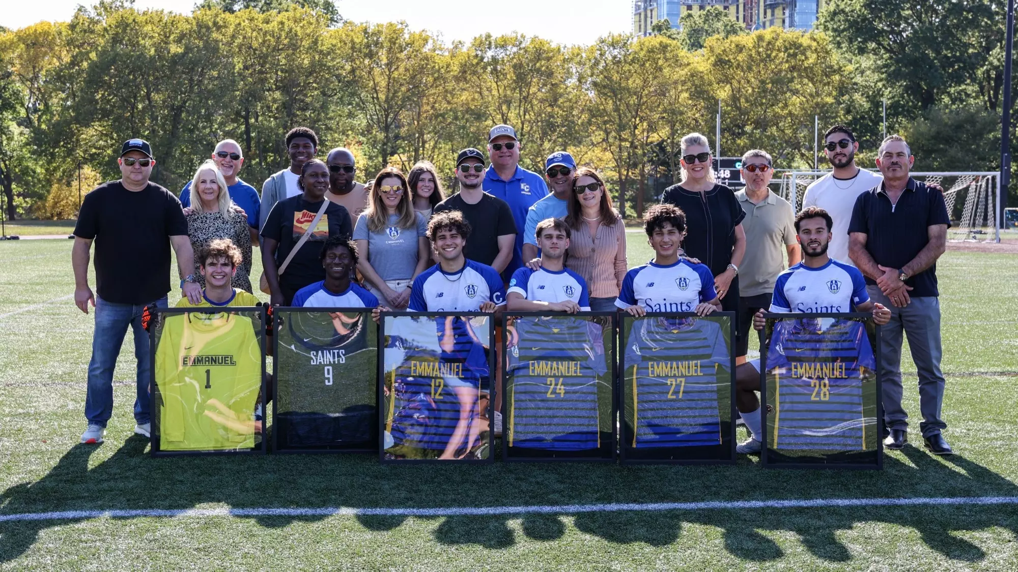 Emmanuel Robe Football Men's Soccer Stumbles on Senior Day in 2-1 Loss vs. Colby-Sawyer ...