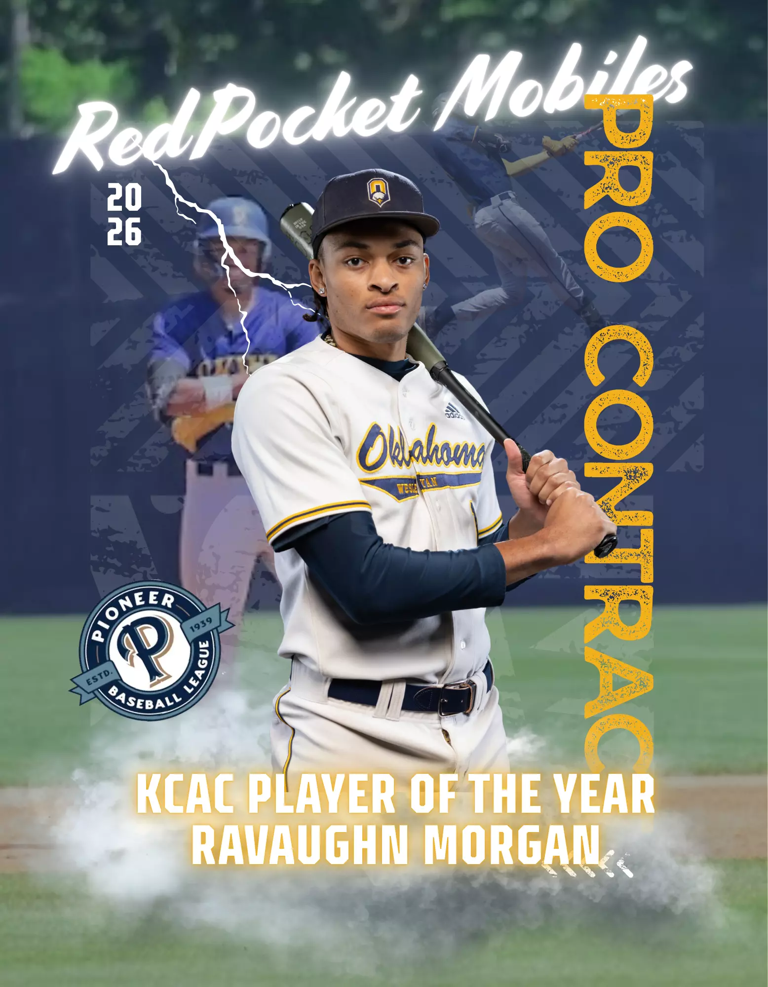 Procontract Ravaughn Morgan Signs ProContract with Red Pocket Mobiles - OKWU Eagles ...