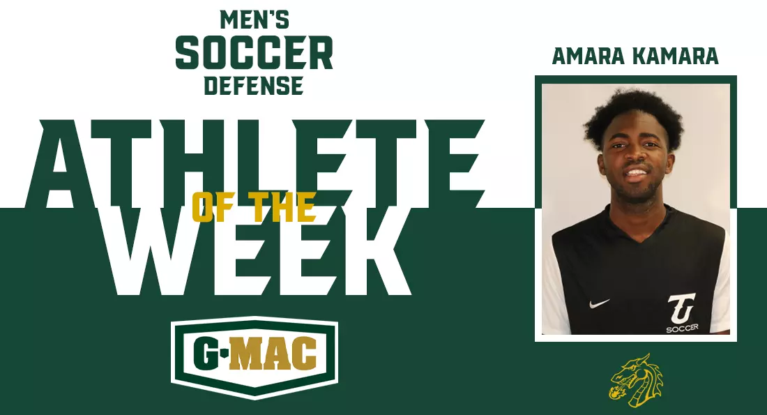 Kamara Roney Kamara named G-MAC Defensive Athlete of the Week - Tiffin University