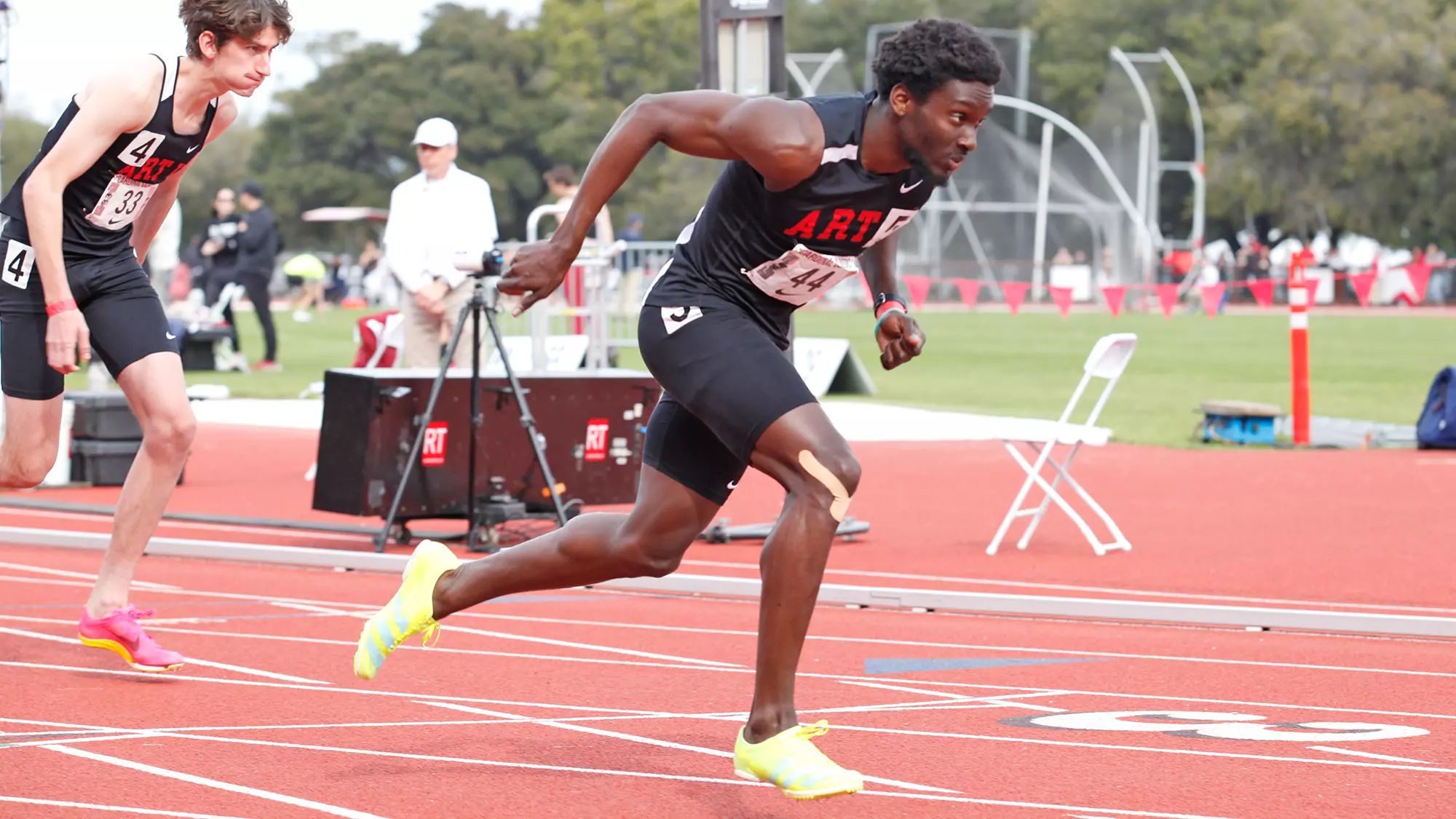 Leon Danforth Track Taj-Leon Wisdom - Men's Track & Field - Academy of Art University Athletics