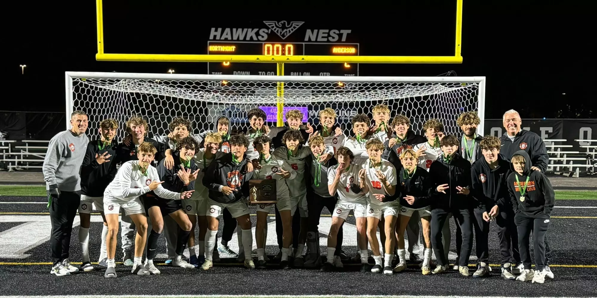 Anderson Raptors DISTRICT CHAMPIONS! - Anderson Raptors Athletics