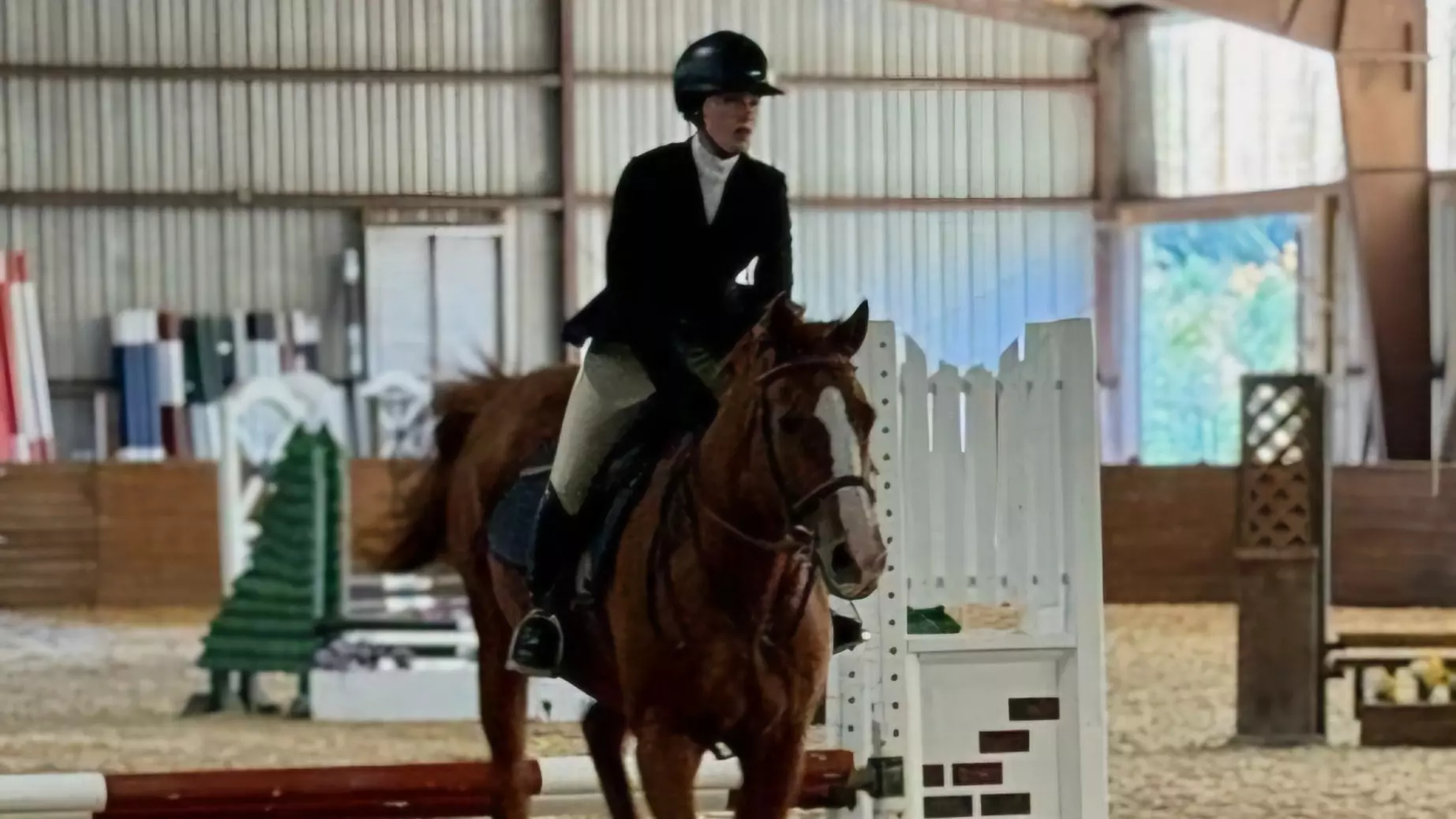 Sam Smoot Taylor Pruitt - Equestrian - Hunt Seat - Delaware Valley University ...