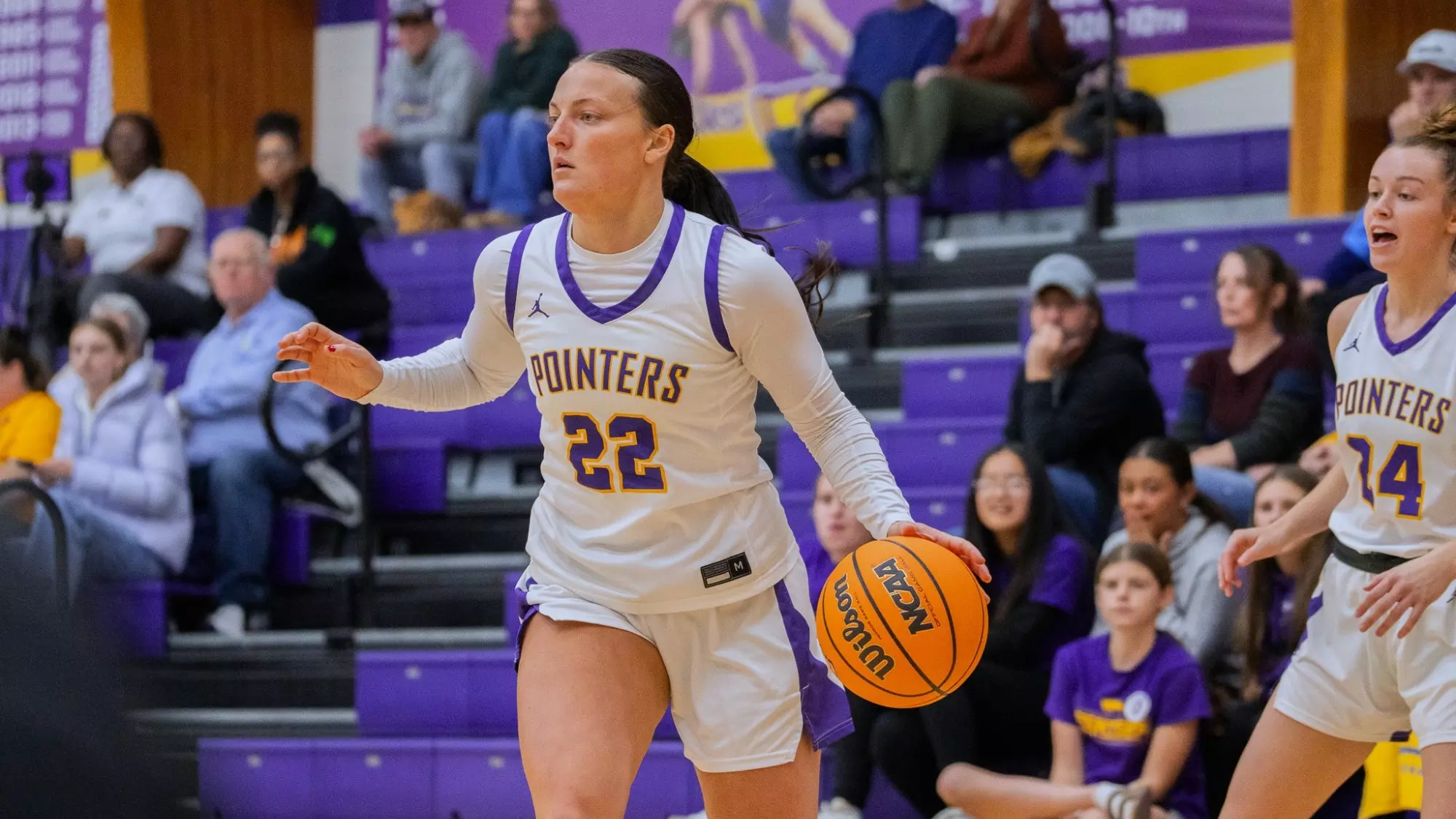 Emma Kilpatrick Kilpatrick Posts Double-Double as Pointers Never Trail in Win at UW ...