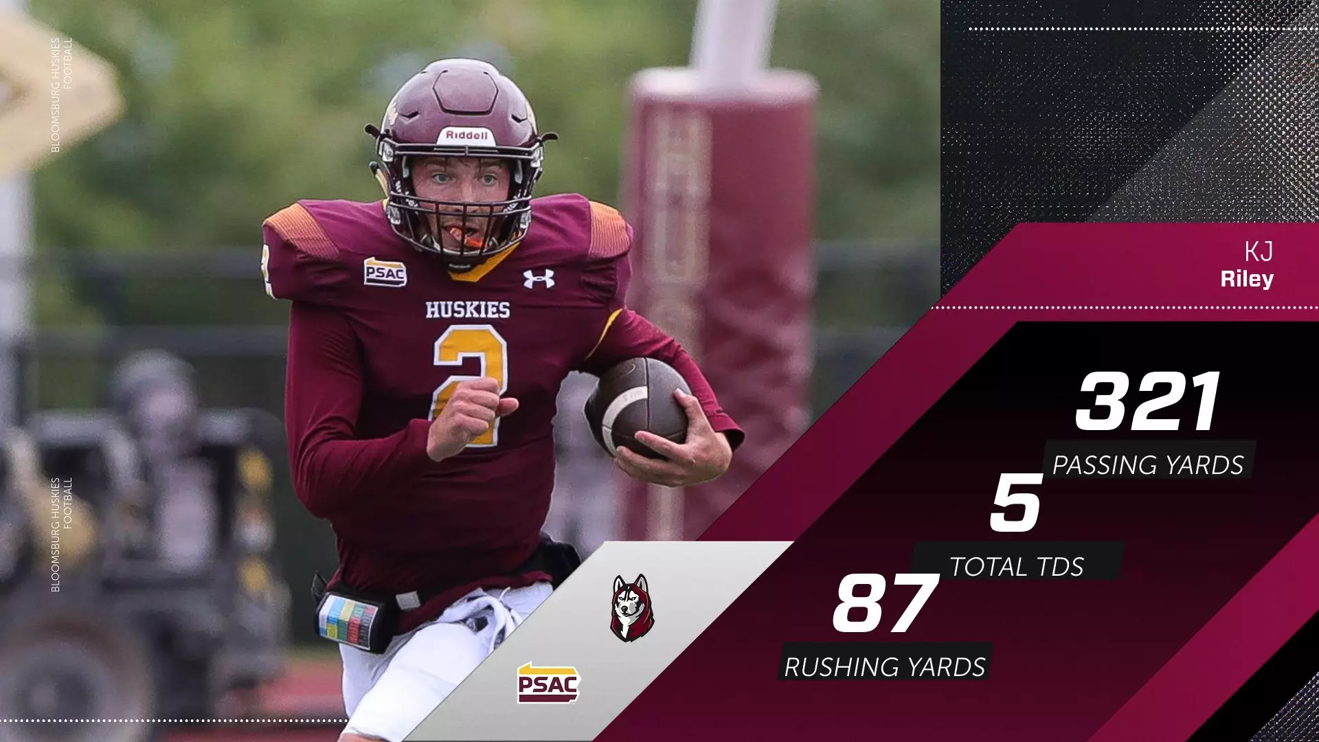 Riley Earns Second PSAC East Offensive Player of the Week Honor ...