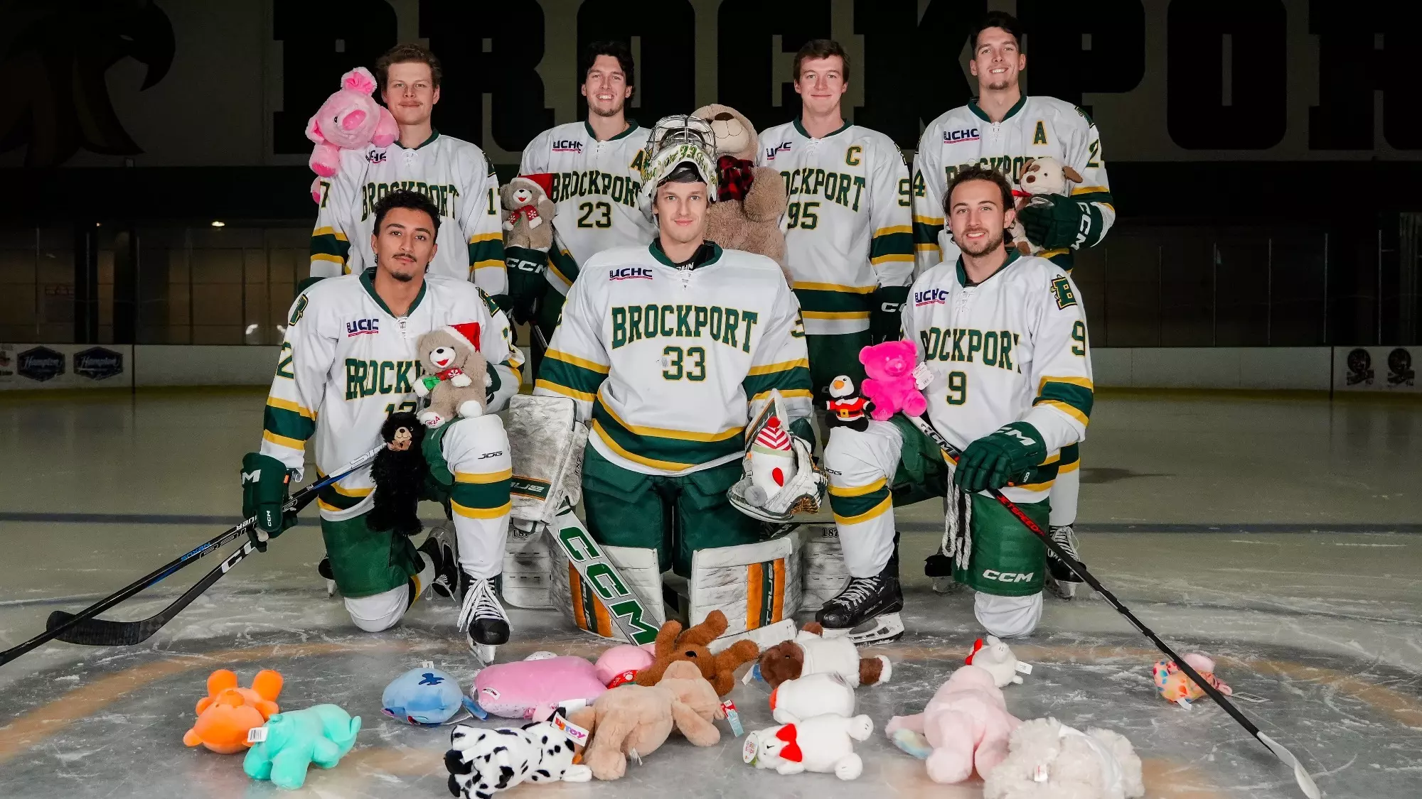 Teddy toss!
