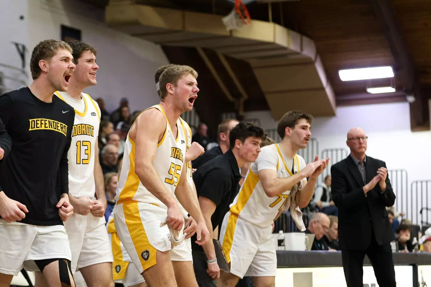 Doding Basketball Men's Basketball | Defenders Secure Home Court Win - Dordt University