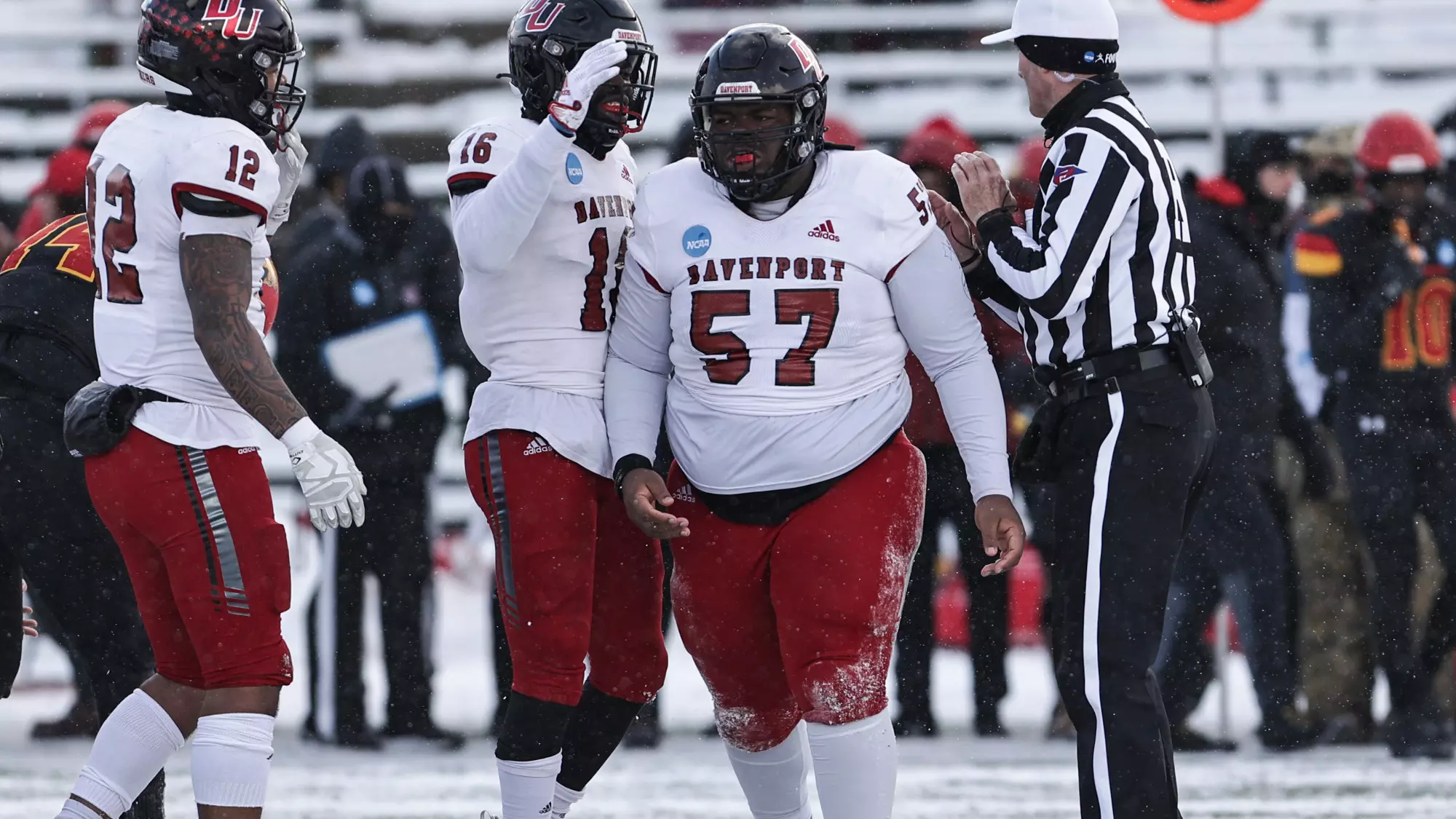 Jackson Ruf Jaremey McQueen - Football - Davenport University Athletics