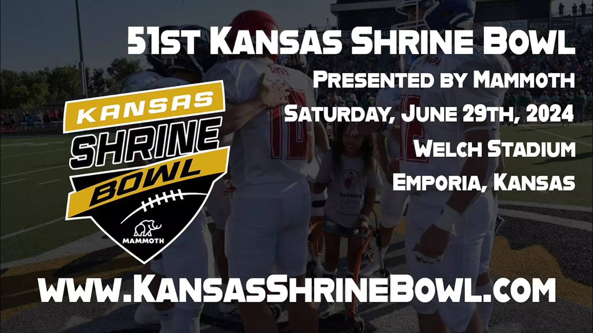 Welch Stadium to play host to 51st Kansas Shrine Bowl presented by Mammoth Emporia State