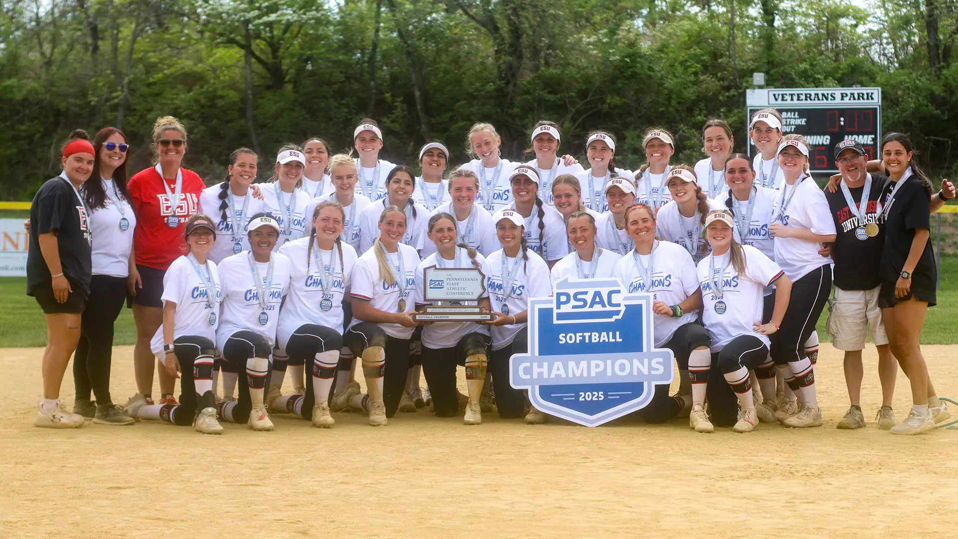 ESU Softball Captures First PSAC Championship Since 1980 With 10-2 Win ...