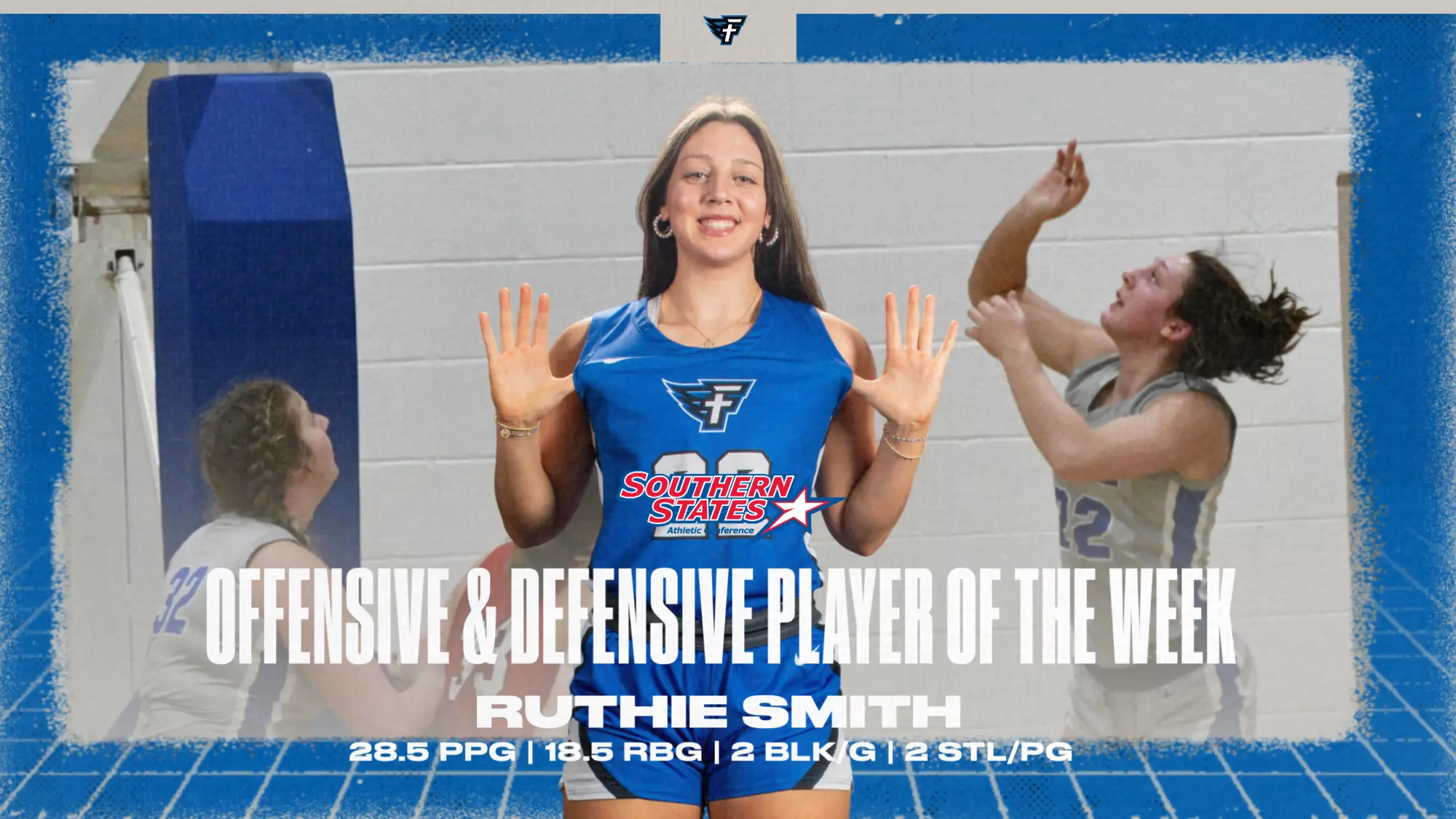 Smith Ruthie Ruthie Smith earns SSAC Offensive and Defensive POTW awards - Faulkner ...