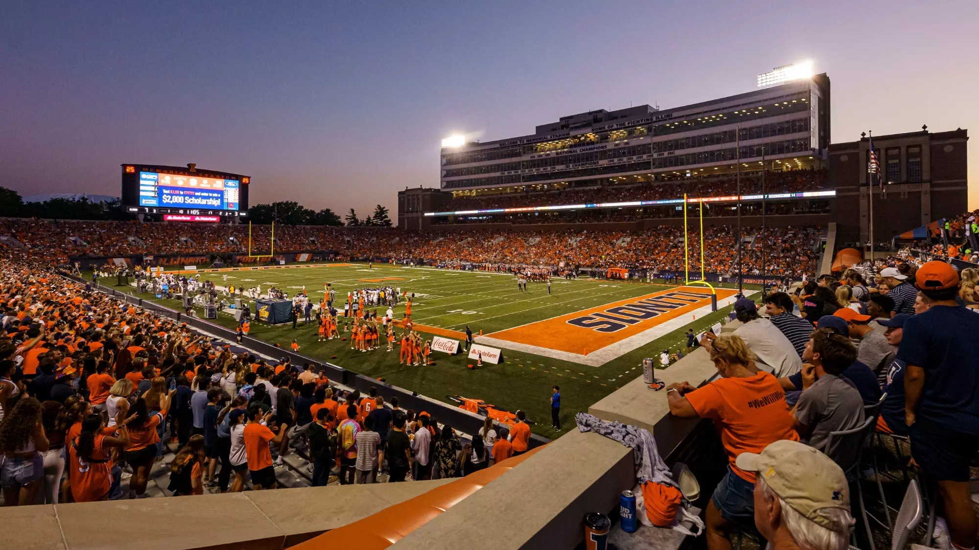 Illinois Announces Gameday Enhancements for Memorial Stadium
