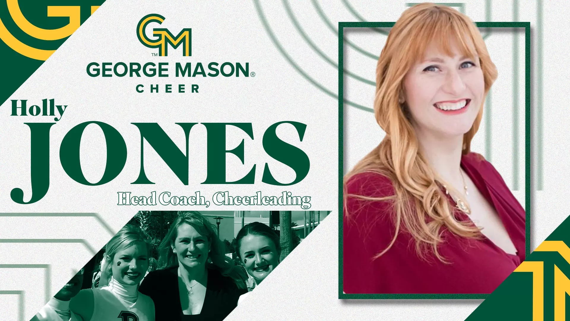 George Mason Athletics Hires Holly Jones as Cheerleading Head Coach ...