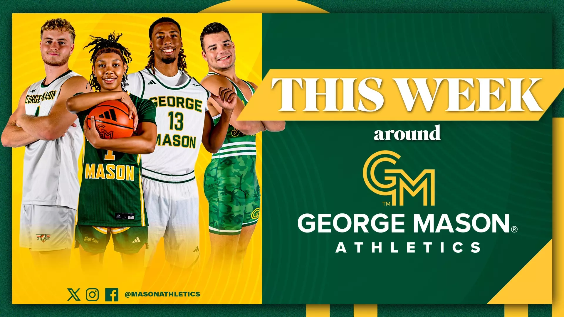 George Mason Couges This week in George Mason Athletics Jan 5-11 - George Mason University ...