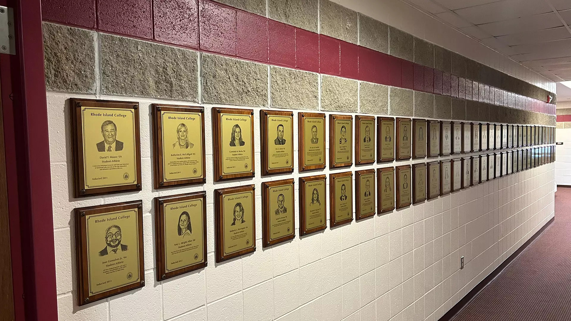 Fogarty Hall Ric RIC Announces Athletic Hall of Fame Class of 2024 - Rhode Island College