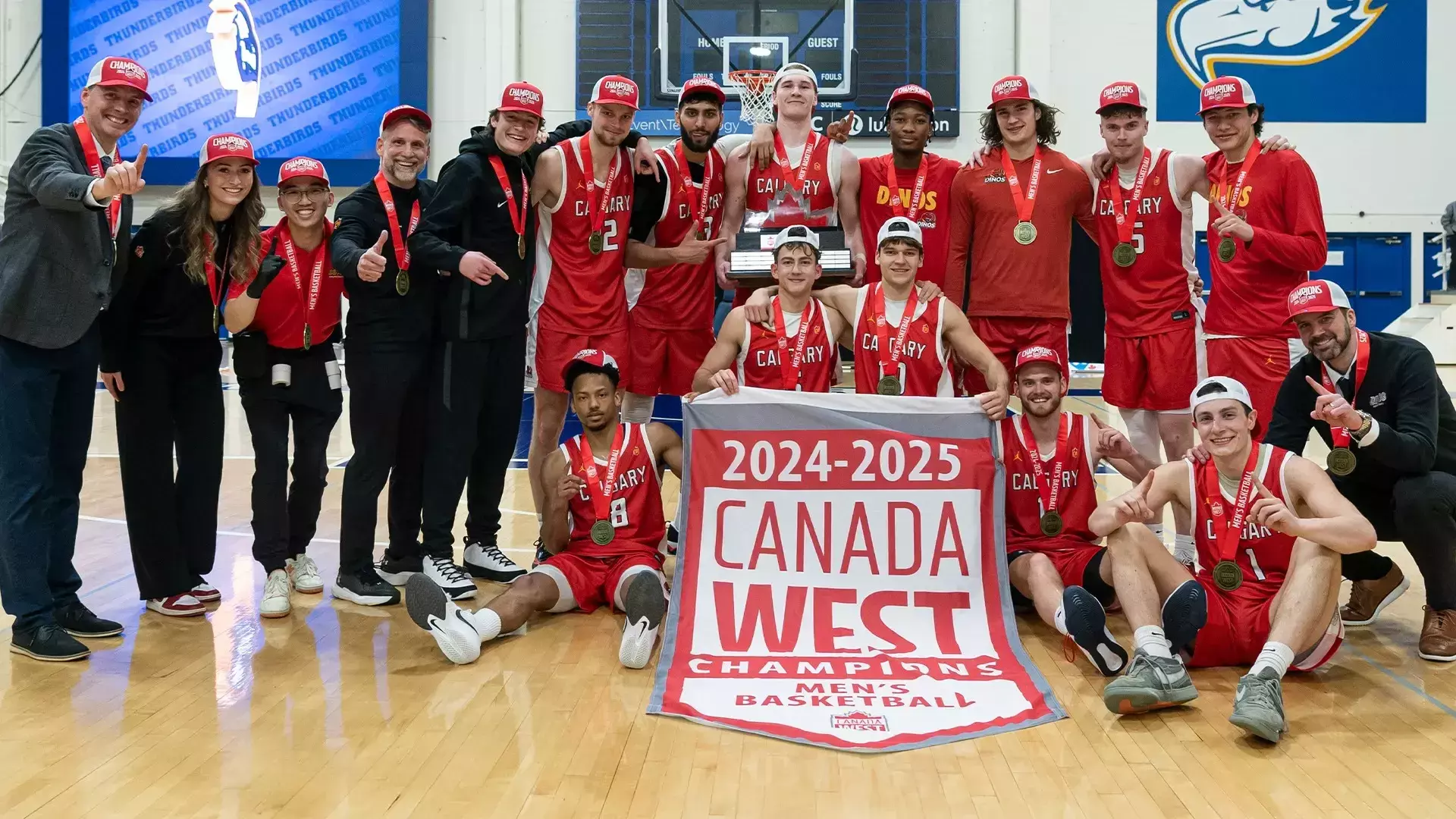 Calgary Men CHAMPIONS! Petrone's career night leads Dinos to CW crown - University ...