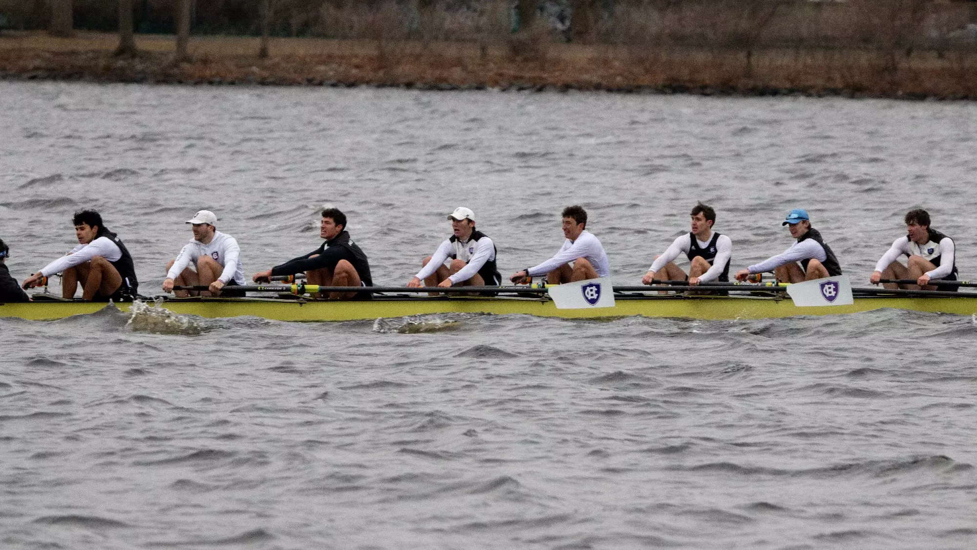 Spring Rower No. 21 men's rowing sweeps spring opener at No. 23 MIT - Holy Cross ...