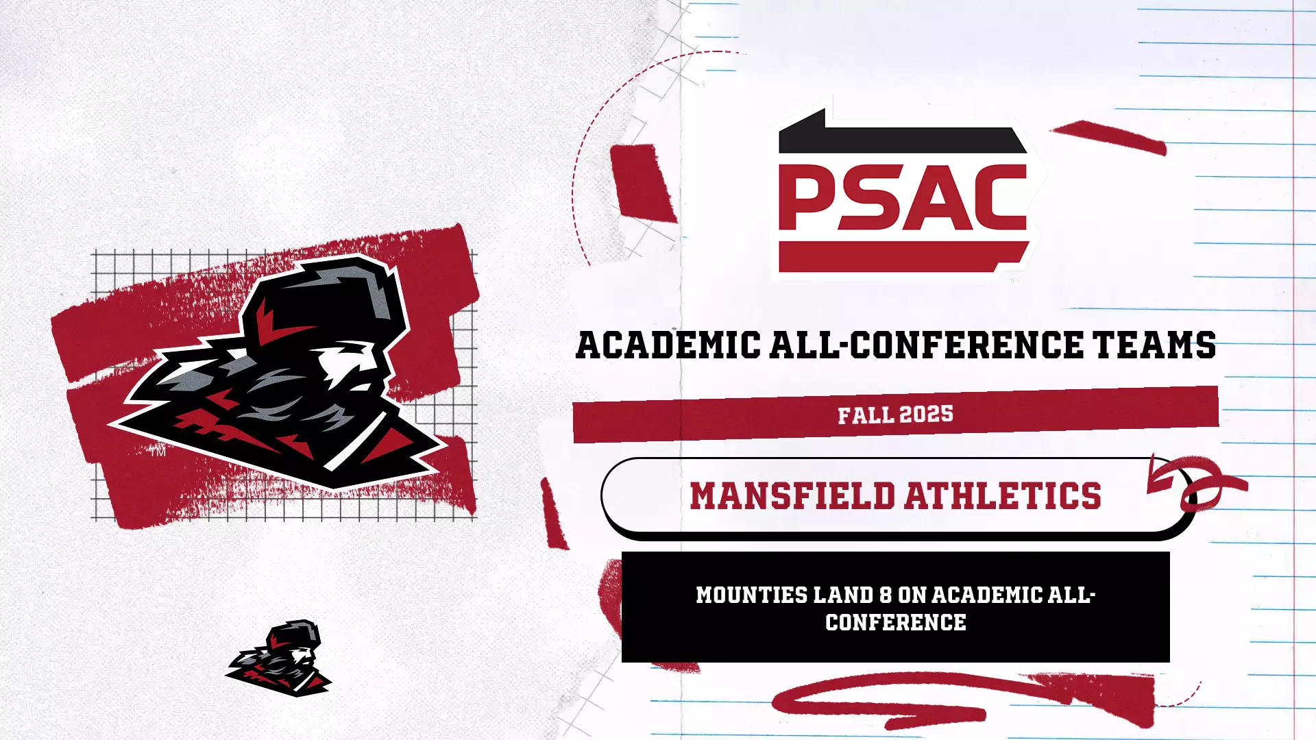 Mounties Land Eight on Inaugural PSAC Fall Academic All-Conference ...