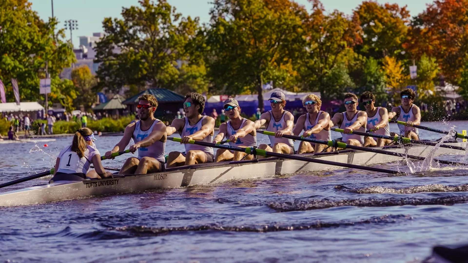 Men's Rowing Takes 6th in Head of the Charles Collegiate Eights - Tufts ...
