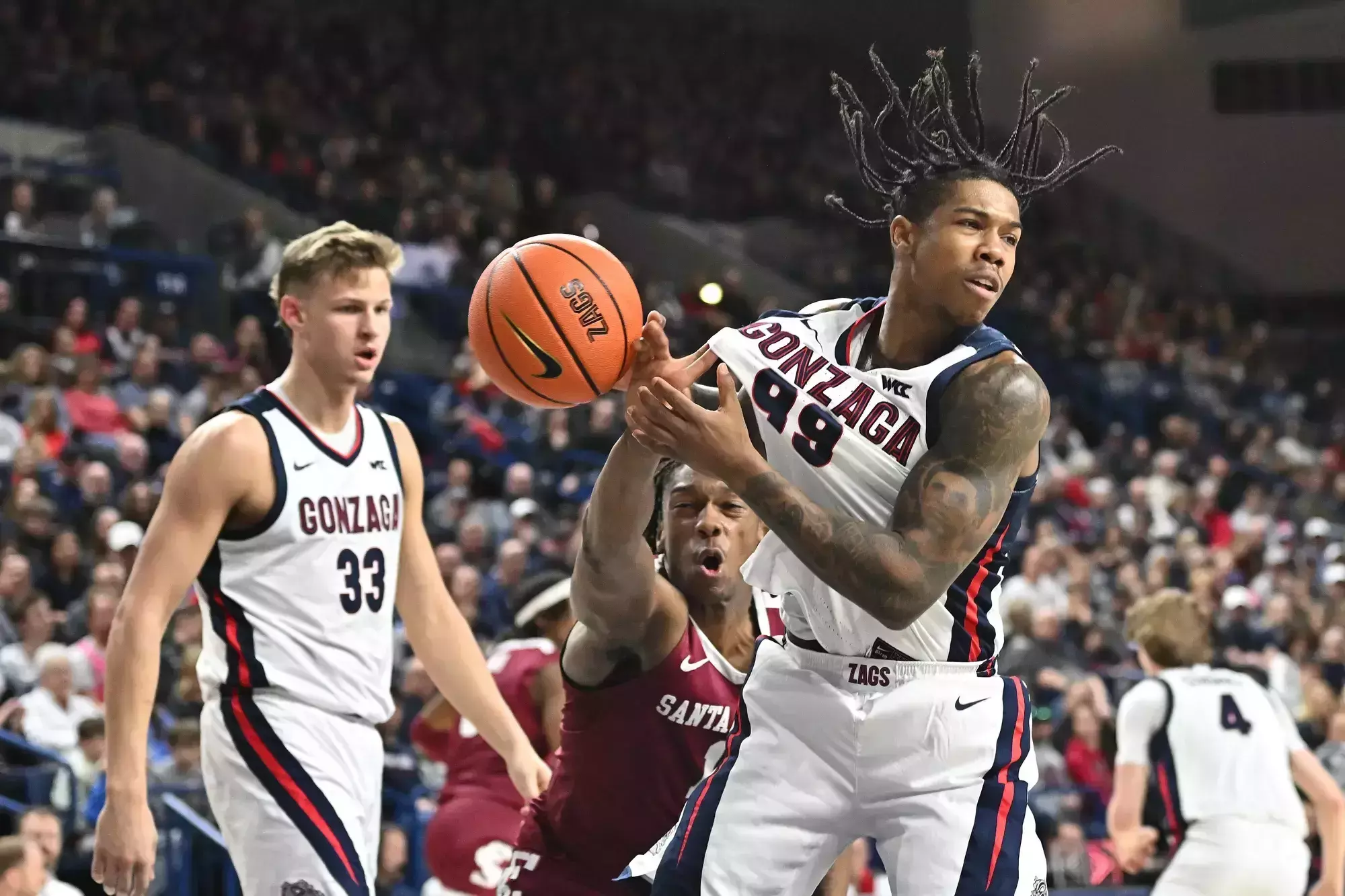 Khalif Battle - Men's Basketball - Gonzaga University Athletics