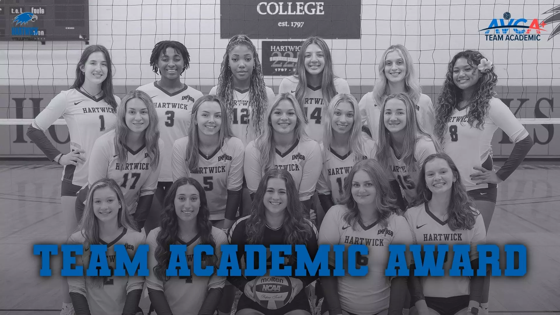 Volleyball Earns AVCA Team Academic Award - Hartwick College Athletics