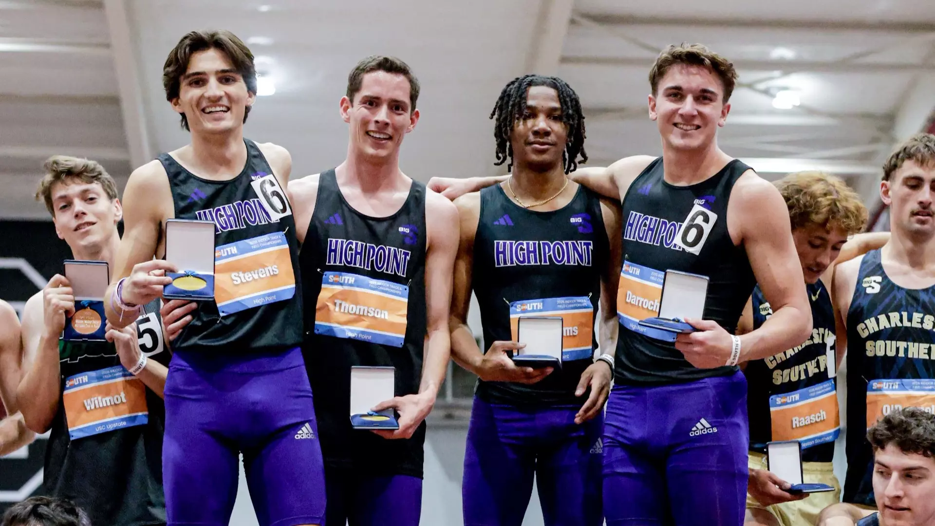 High Point Track Complex High Point Leads Through Day One at Big South Indoor Track & Field ...