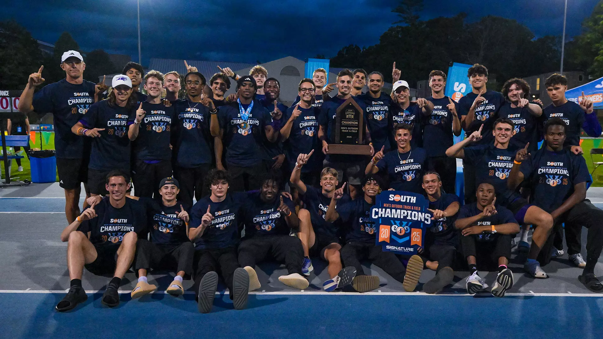 High Point Men's Track and Field Team Five Peats as Big South Champions Big Twelve Track And Field Results 2025 Calendar