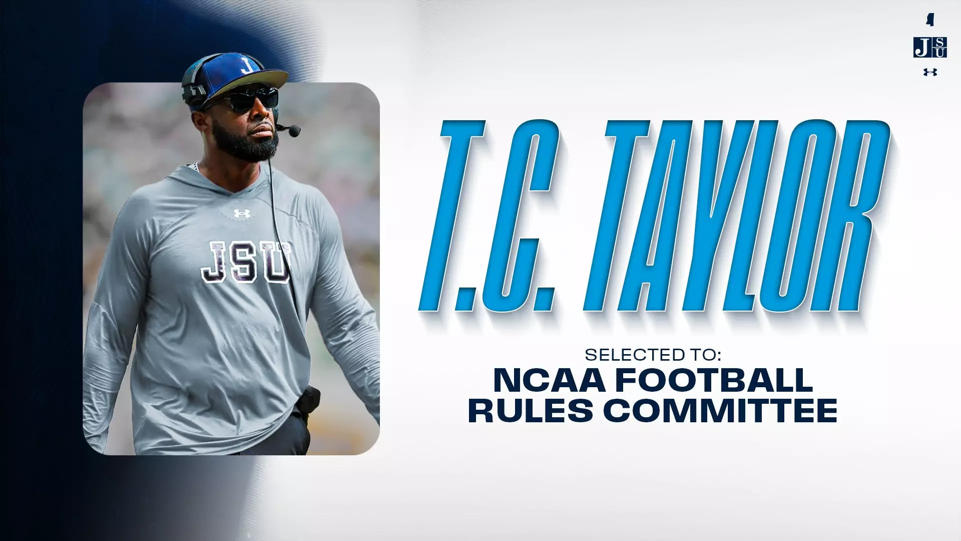 Tayor Rukes T.C. Taylor named to Football Rules Committee - Jackson State University
