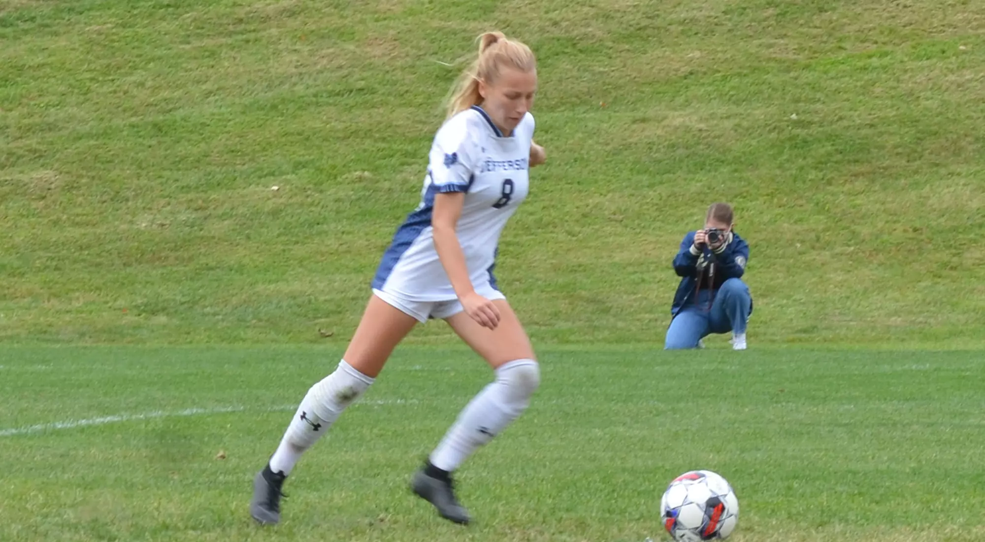 Kiery Spatz Scores Late Penalty Kick To Lead Women's Soccer Past Post ...