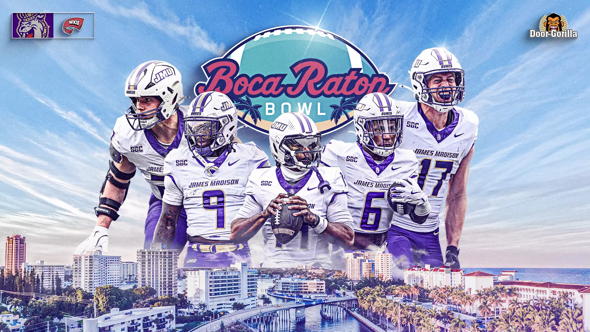James Rutherford Boca Raton JMU to Take on Western Kentucky in 2024 Boca Raton Bowl on Dec. 18 ...