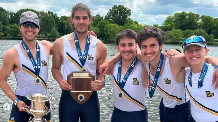 Varsity Rowing Man Second Varsity Four Wins Gold; All Three Boats Medal for Men's Rowing ...