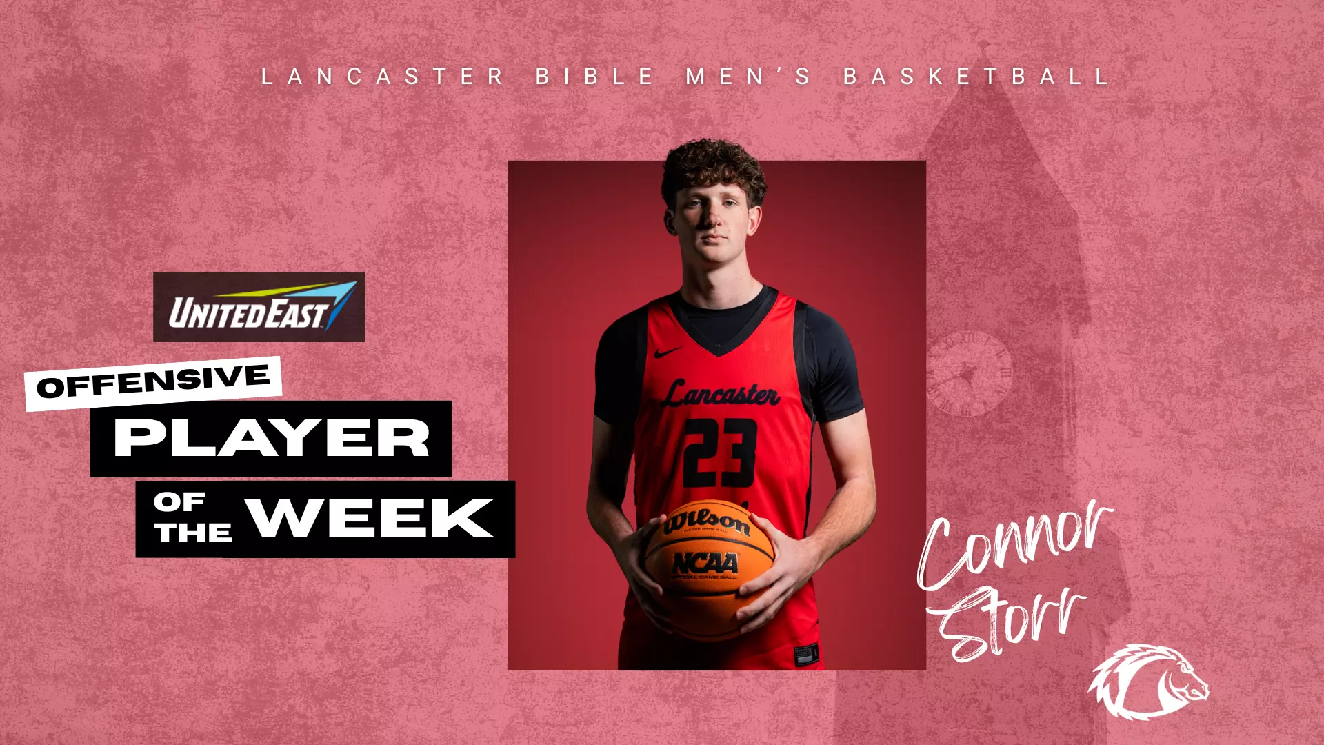 Storr Earns United East Offensive Player of the Week - Lancaster Bible ...