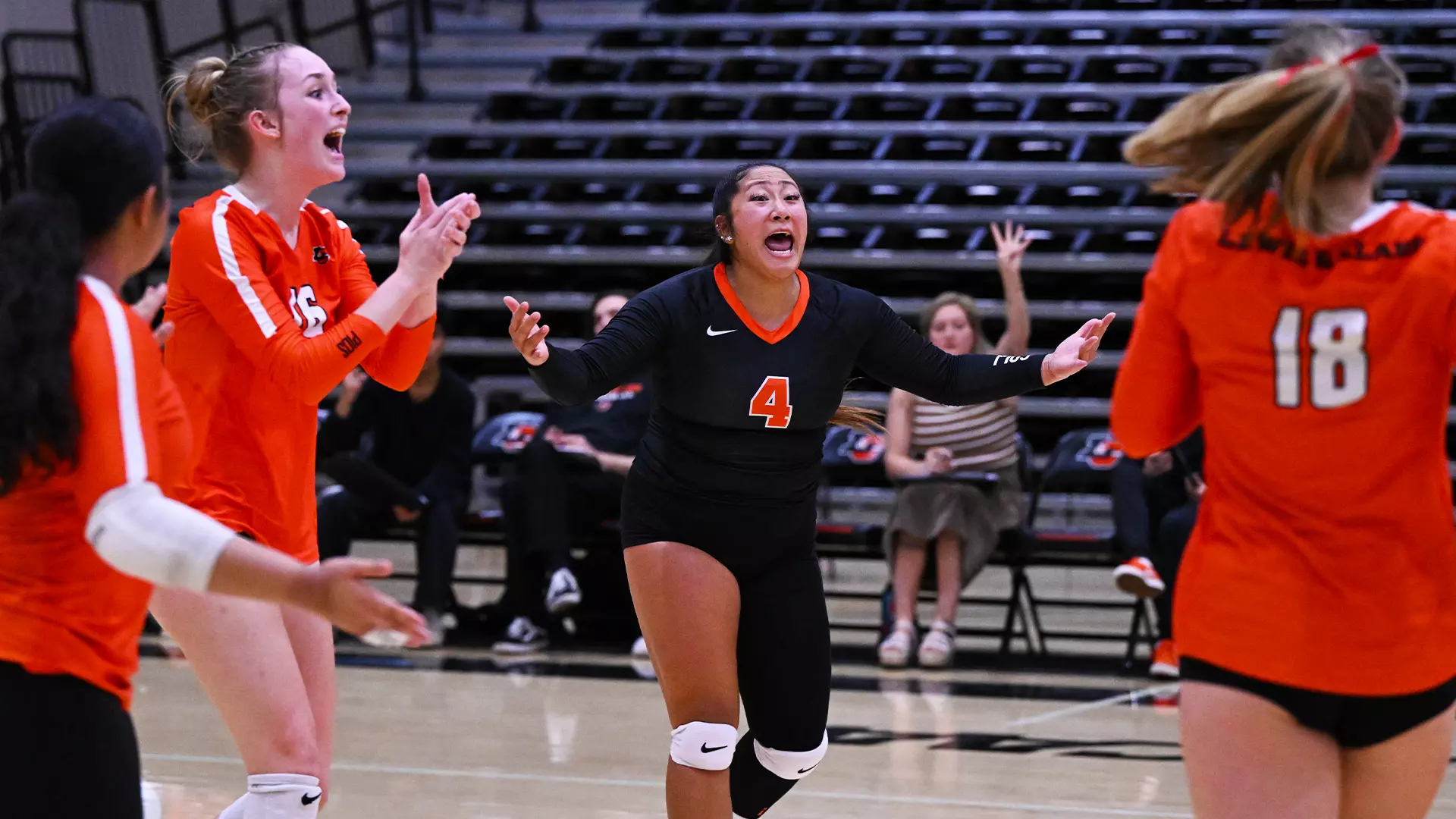 Nwc Set Volleyball Battles Puget Sound in Tight Opening Set Before Falling 3-0 ...