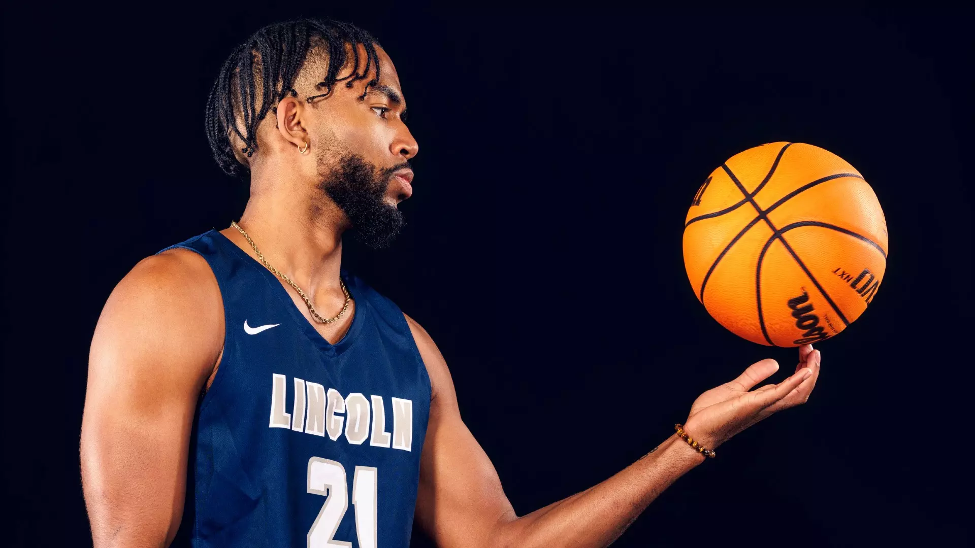 Caleb Wright Rookie Caleb Wright - 2024-25 - Men's Basketball - Lincoln University Athletics