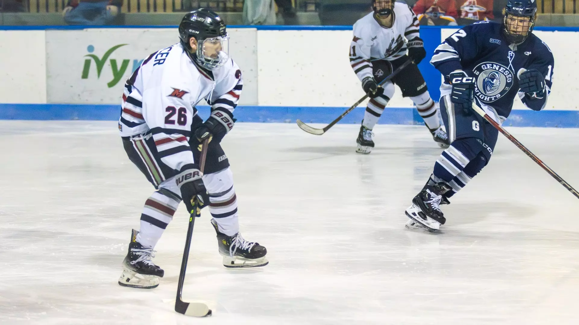 Jack Rolston Corey Popowcer - Men's Hockey - Manhattanville University Athletics