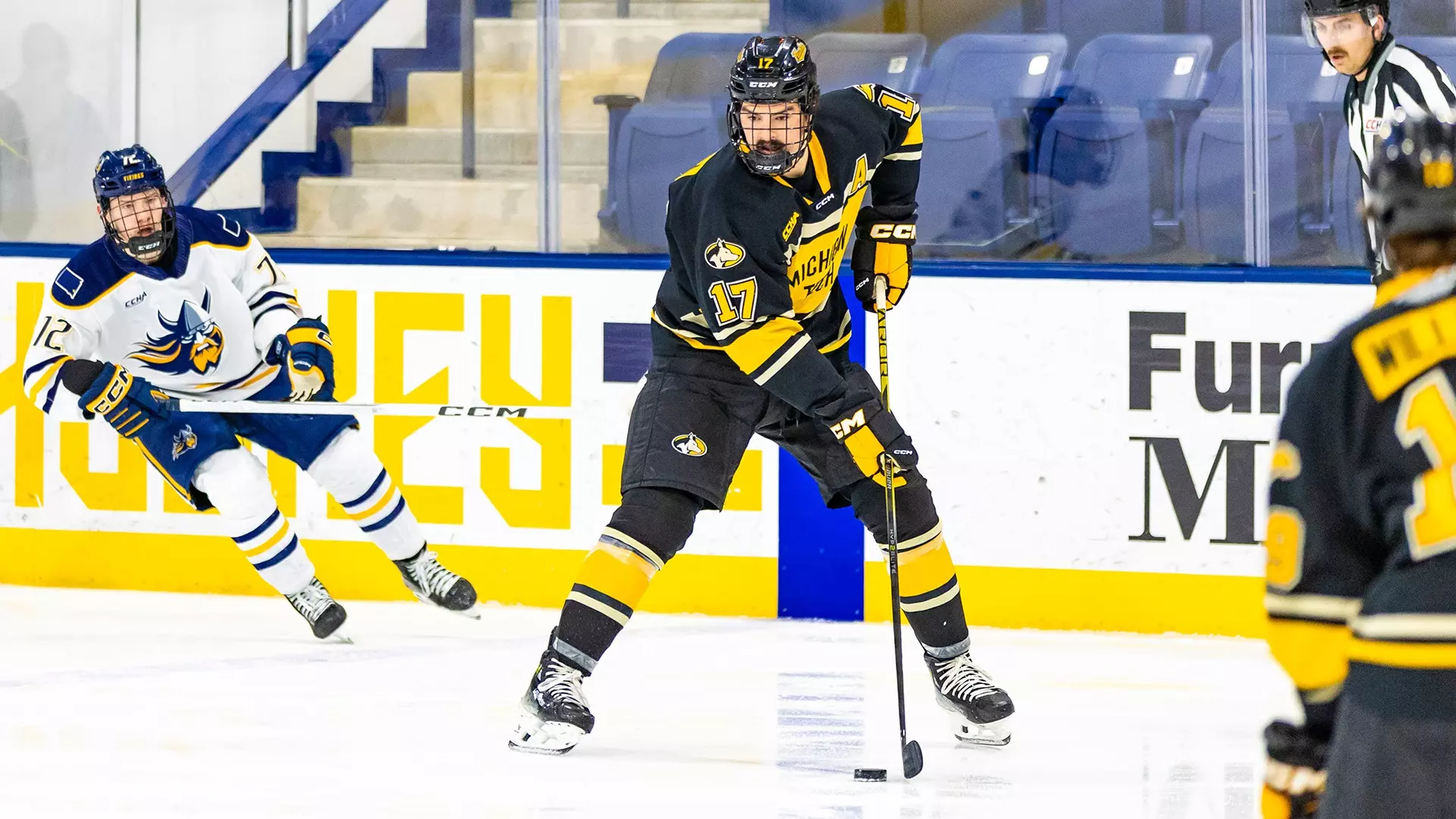 Chase Pietila named the CCHA Defensive Defenseman of the Year