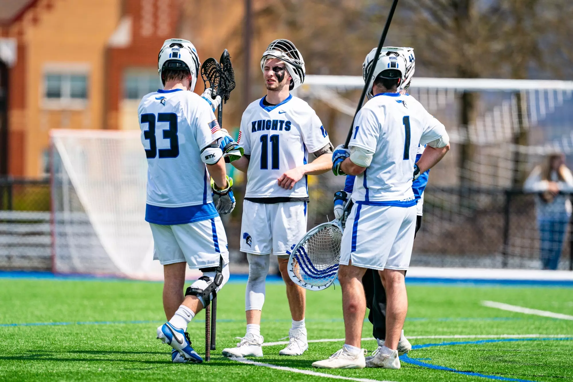 Brandon Ramsay Luke Dombroski - Men's Lacrosse - Mount Saint Mary College Athletics