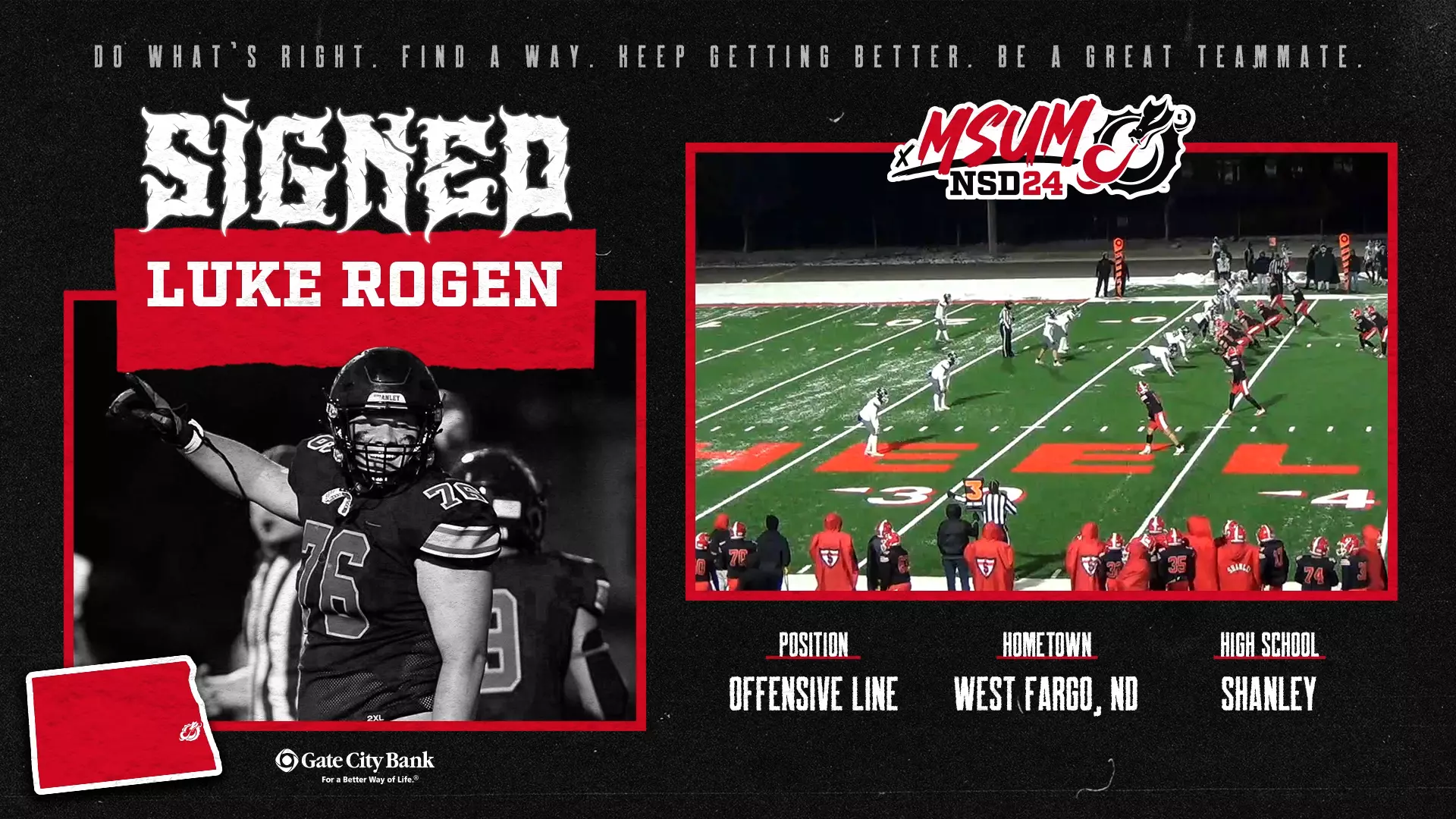 Luke Roper Football Luke Rogen - 2026 - Football - MSU Moorhead Athletics
