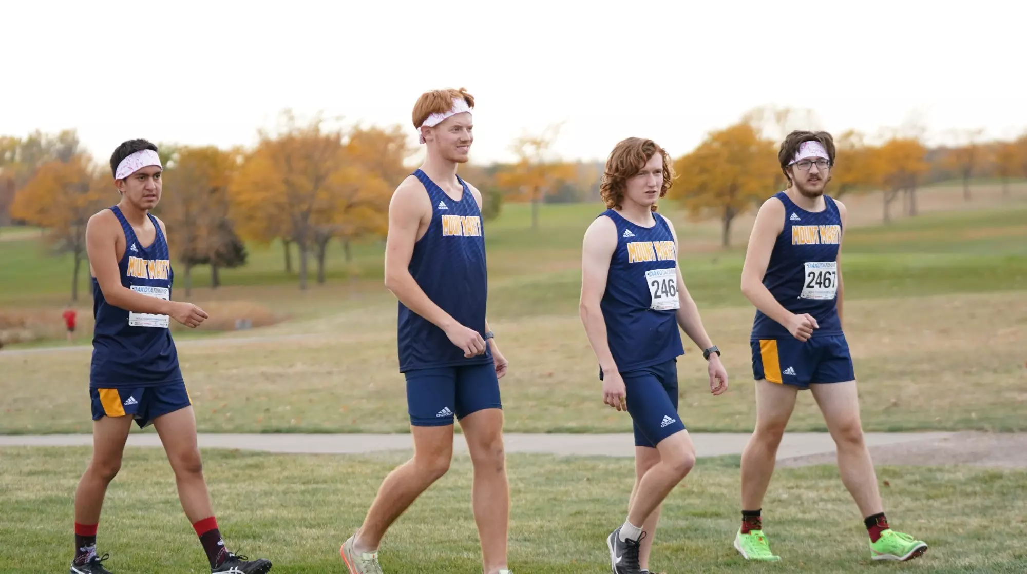 Ferrari and Cross Compete at NAIA Cross Country National Championship