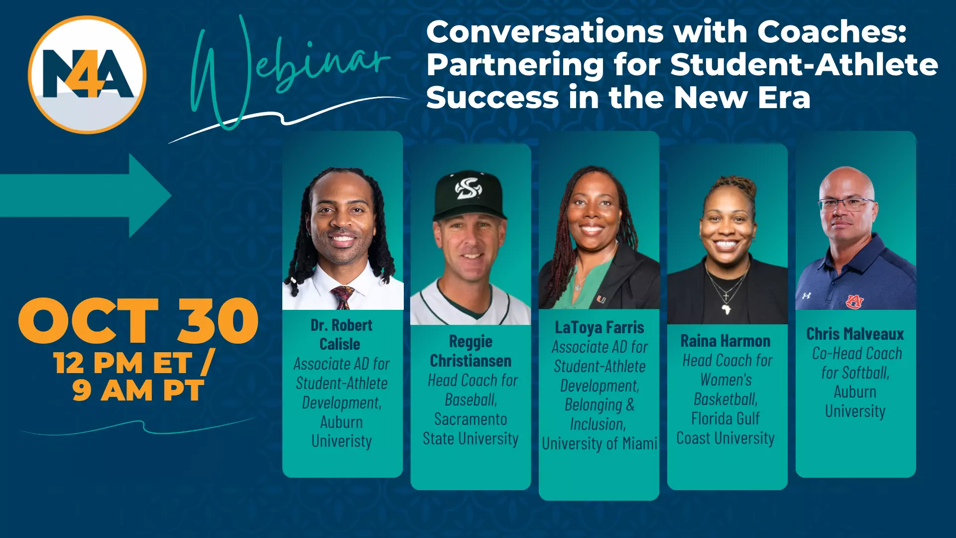 N4a N4A Announces Next Webinar - National Association of Collegiate ...
