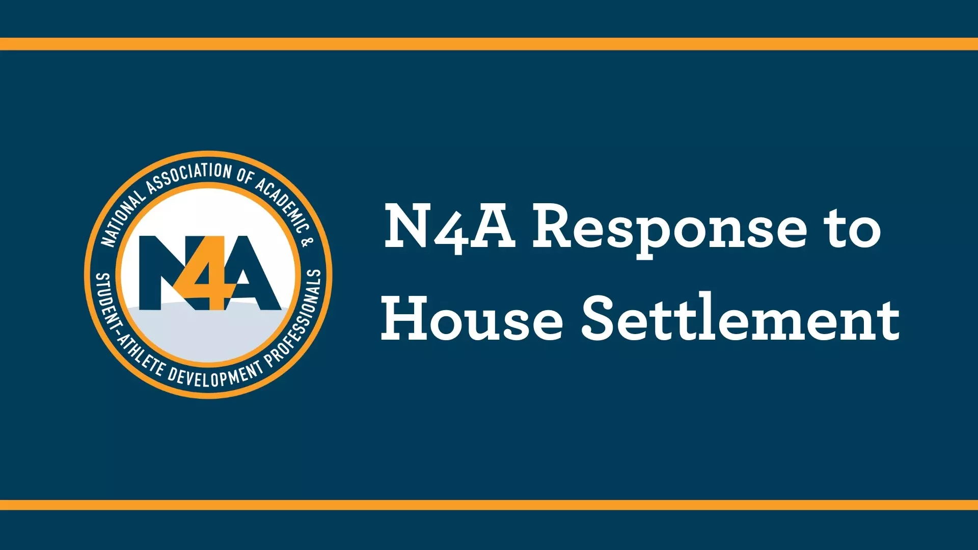 N4a N4A House Settlement Response - National Association of Collegiate ...