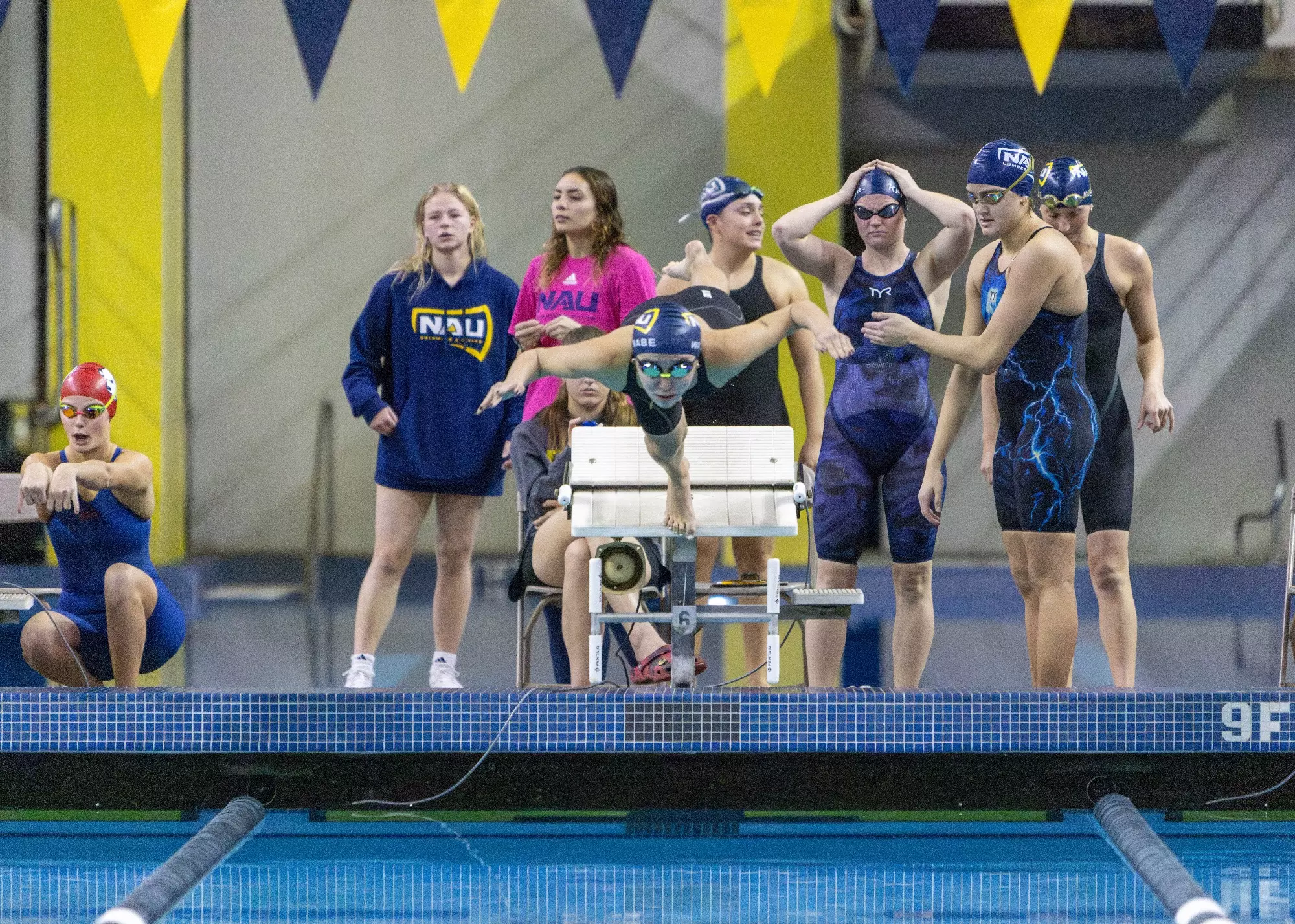 Diving Split Friends NAU Swimming & Diving Splits Action Between UCLA Diving Invite and ...
