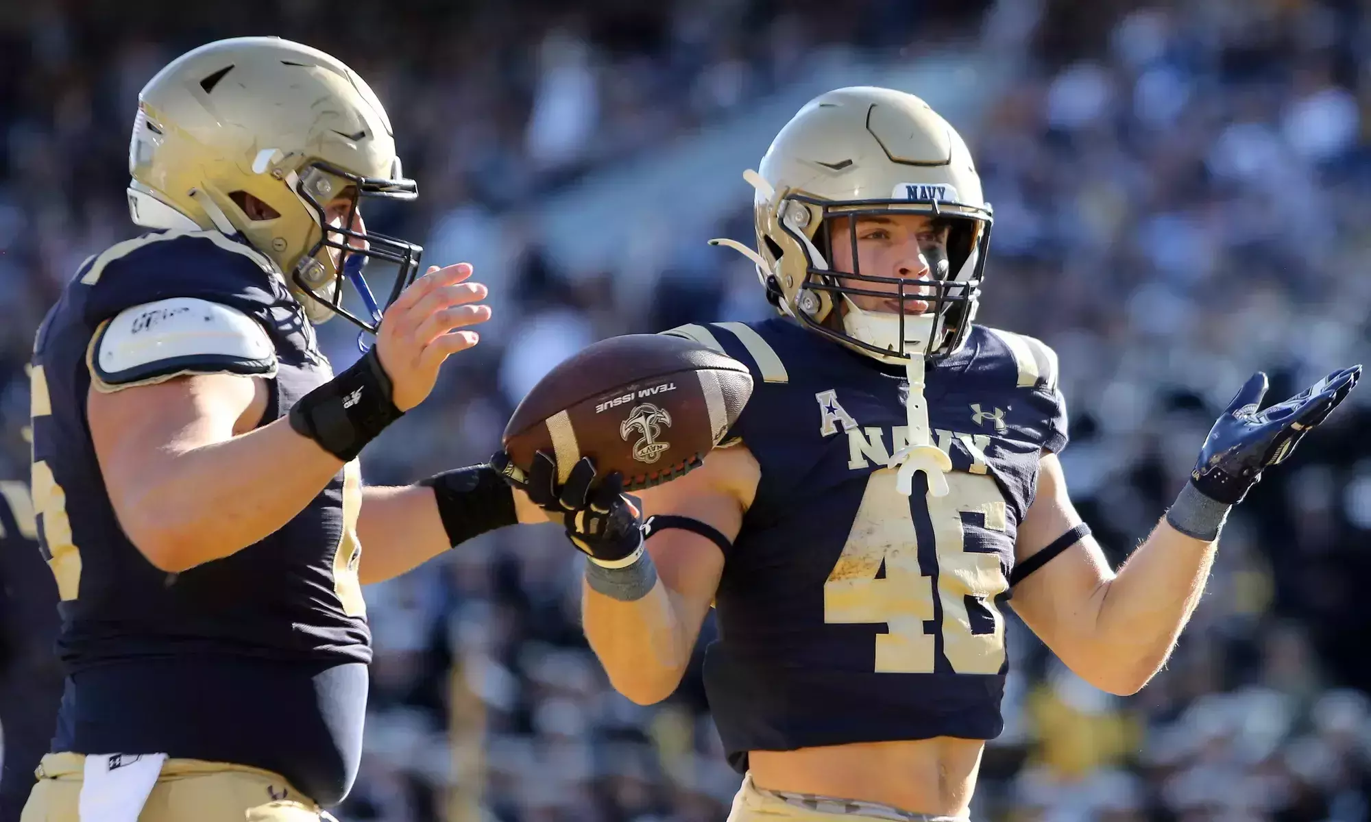 Alex Tecza Football Naval Academy Athletics
