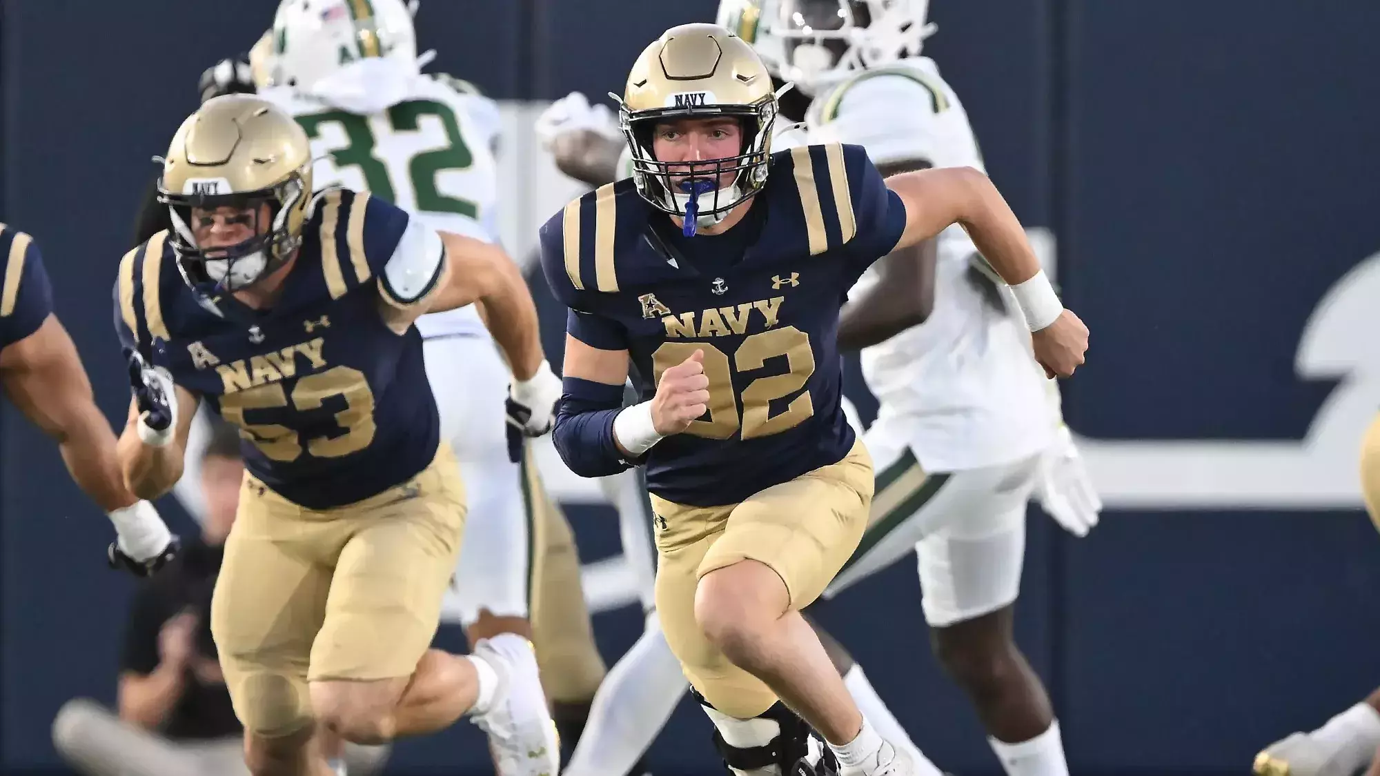 Marcus Bleazard - Football - Naval Academy Athletics