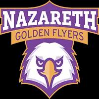 Nazareth University Golden Flyers athletics logo