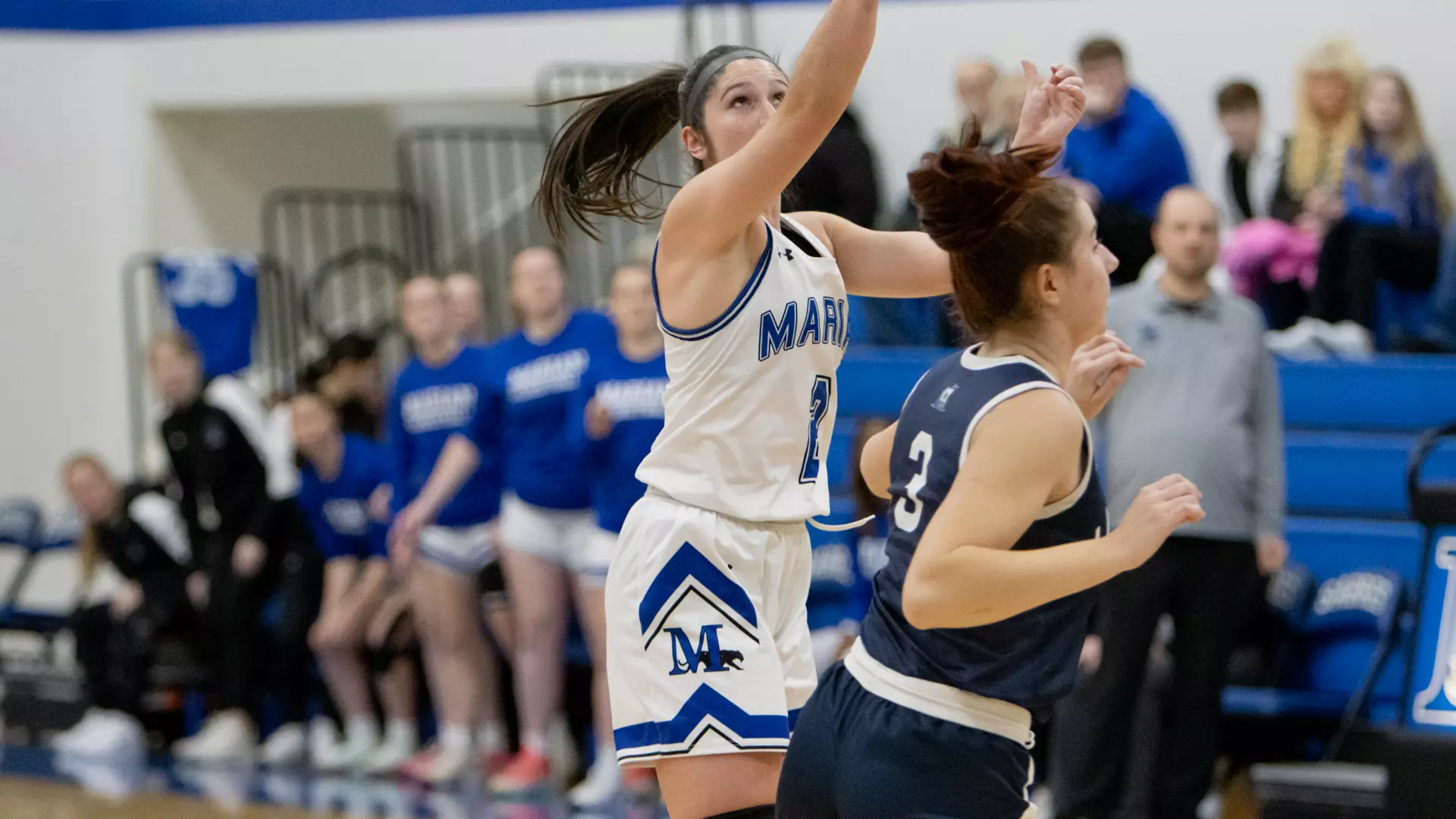 Marian women's hoops rallies to defeat Rockford - Marian University