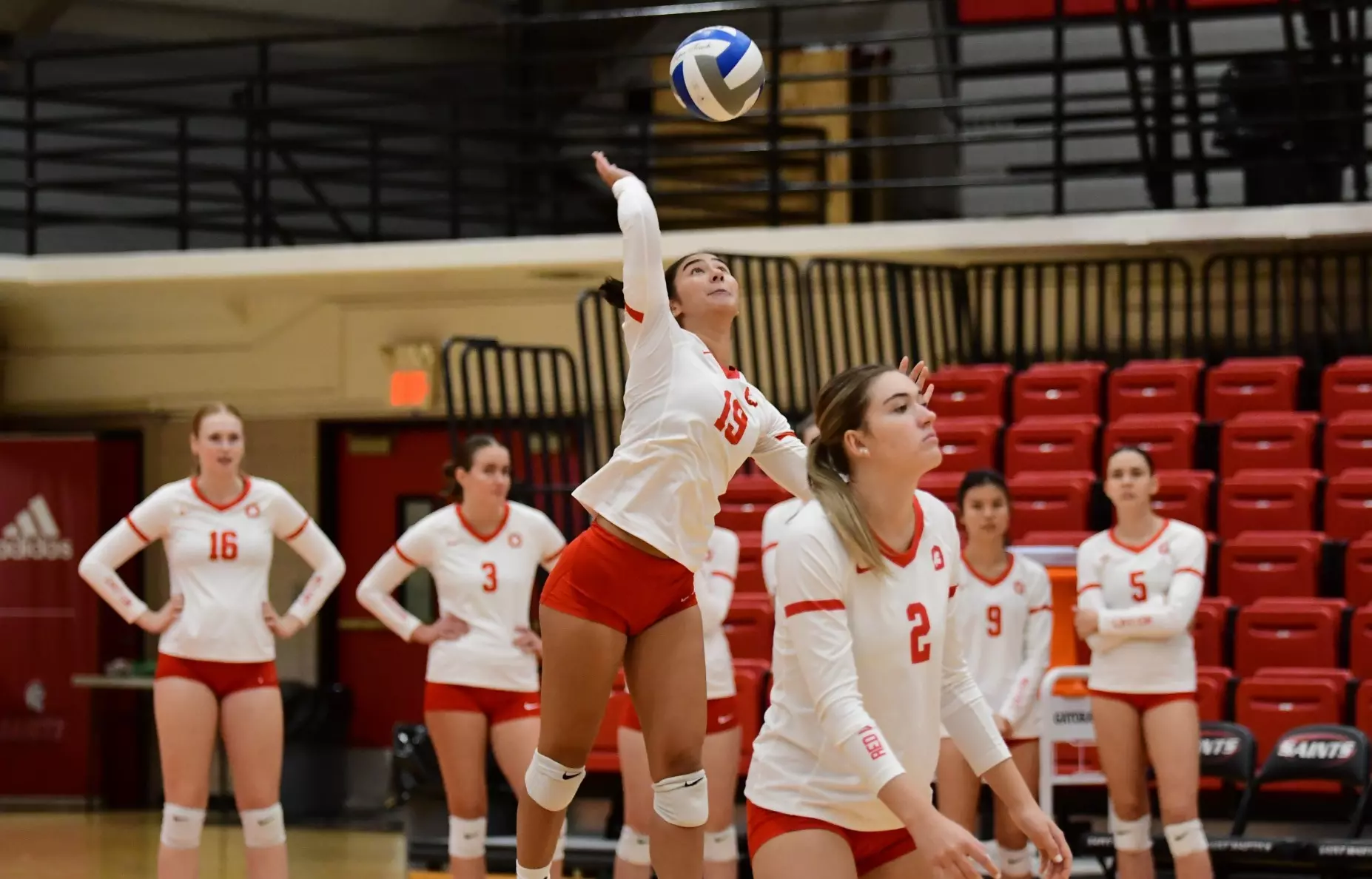 SFU Volleyball Sweeps with Victory Over Saints Simon Fraser